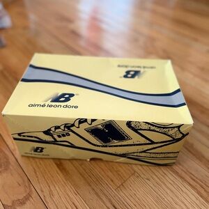 New Balance Aimé Leon Dore Yellow and Blue Sneakers